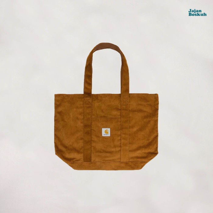 Carhartt wip cord tote bag japan - brandy