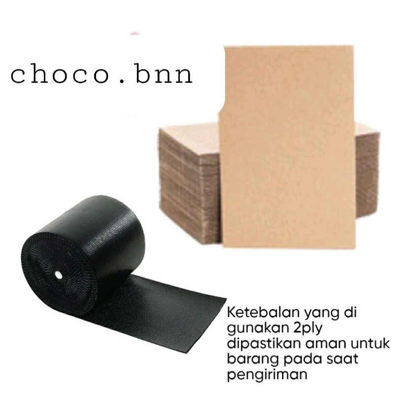 

chocobnn - Tambah Bubble Warp & Kardus
