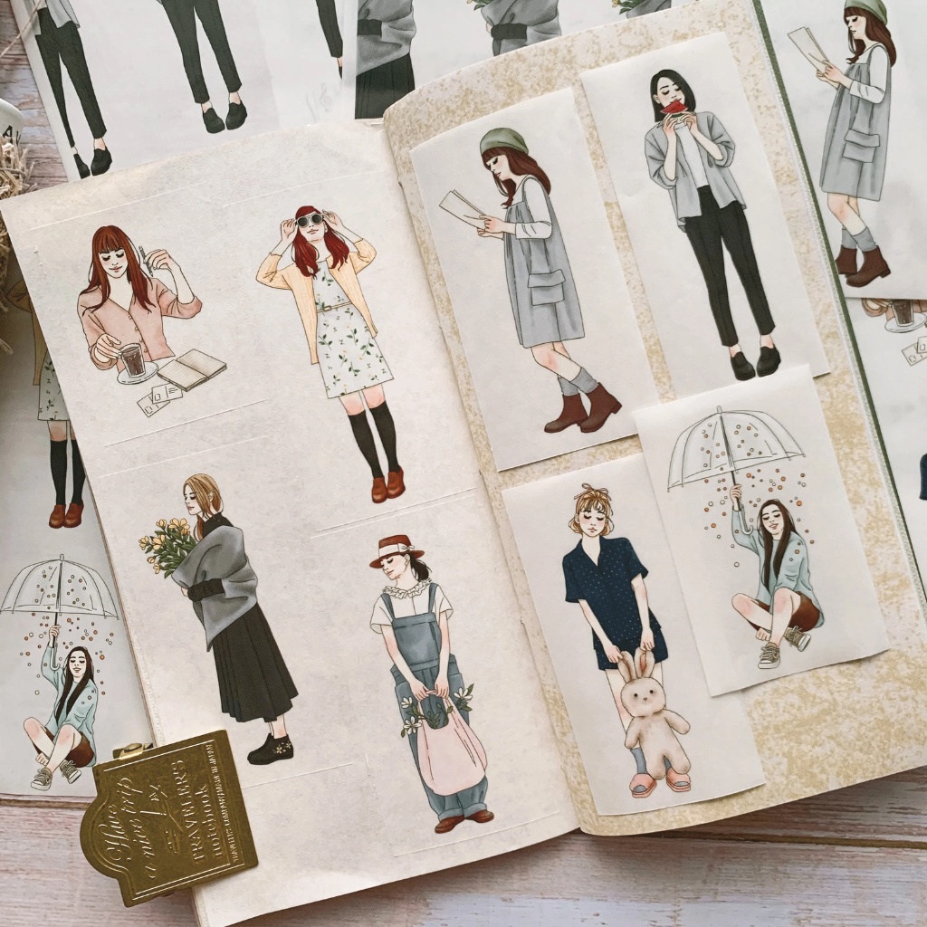 

Journal Pages X Windry Ramadhina Everyday Washi Sampler
