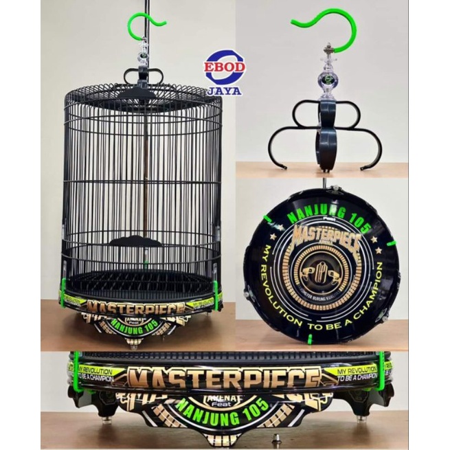 KANDANG SANGKAR MURAI EBOD JAYA DECAL MASTERPIECE NANJUNG No 2