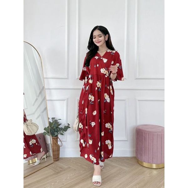 KAREEN DRESS / KIMONO DRESS ORIGINAL HD.ID / DASTER KIMONO / DAILYWEAR RAYON PREMIUM