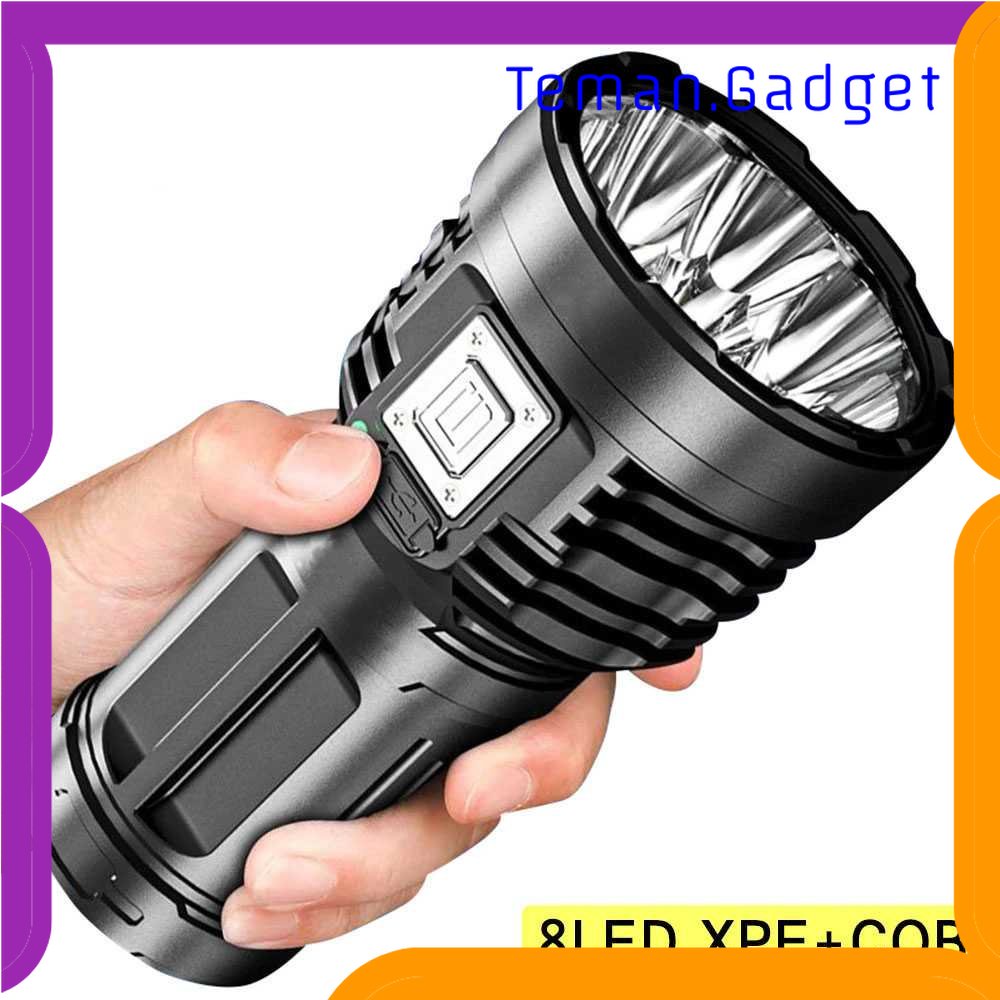 TG-SNT Zhiyu Senter LED Flashlight Waterproof USB Rechargeable XPE+COB - S11