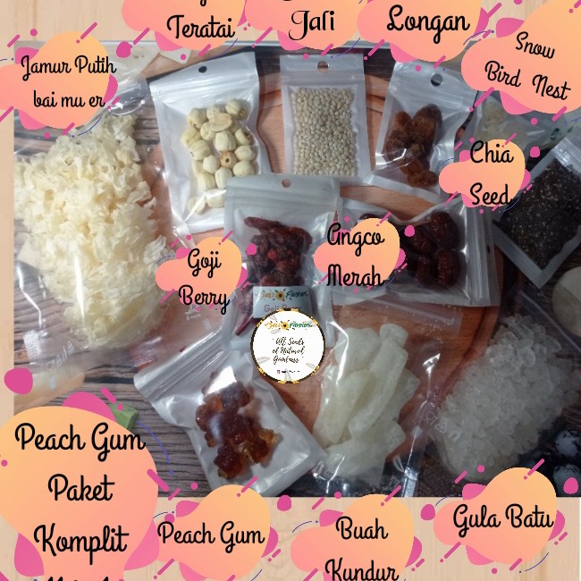 

PAKET PEACH GUM KOMPLIT COLLAGEN DESSERT