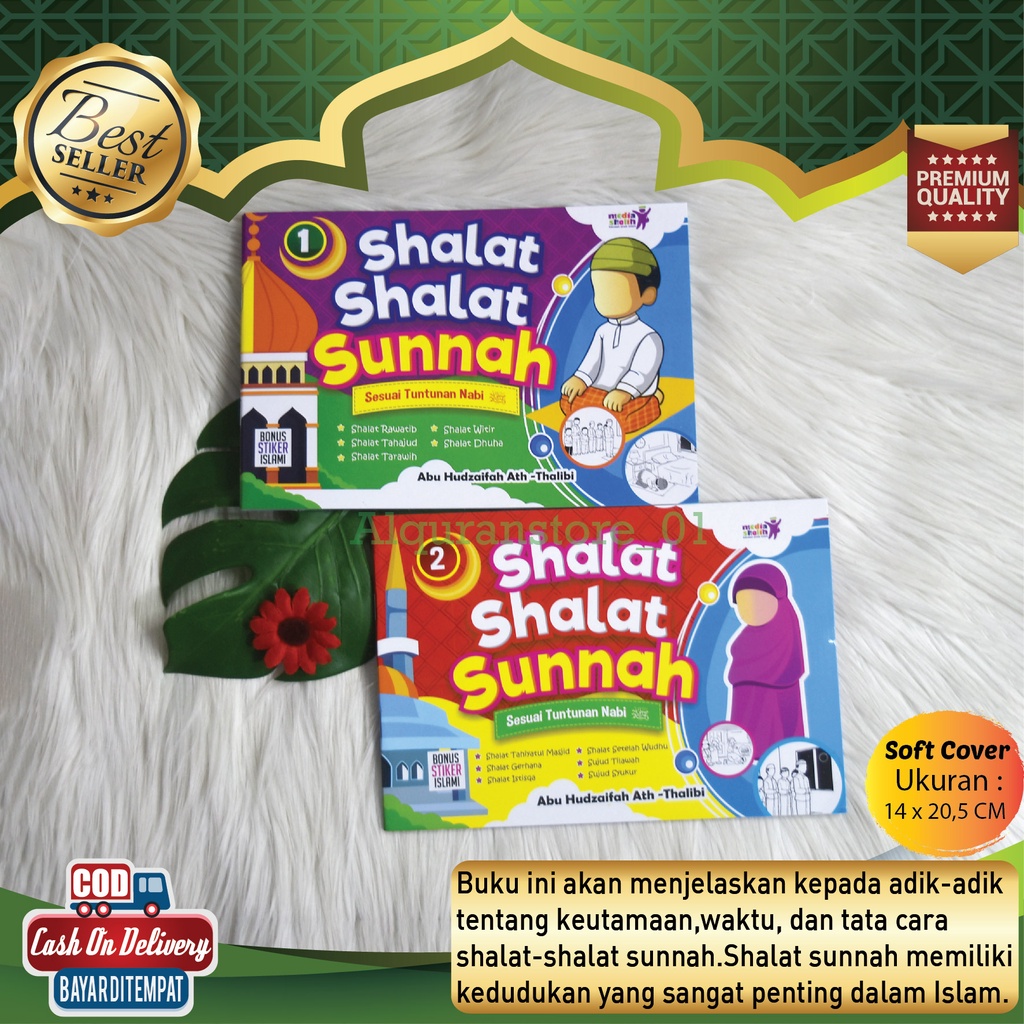 Buku Anak Islam Seri Shalat-Shalat Sunnah Penerbit Media Sholih Islami Seri Tauhid Cerita Muslim Seh