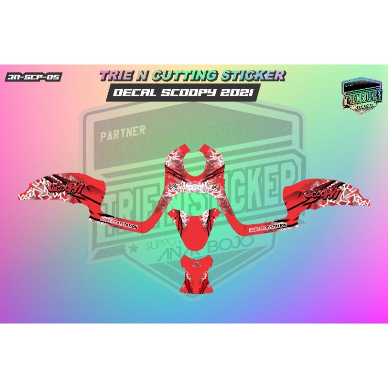 Decal scoopy 2022