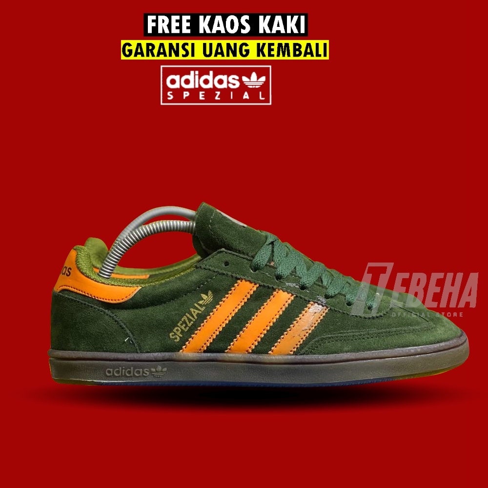 Sepatu sneakers Pria wanita Casual Terbaru Ootd Nogkrong kekinian adidas spezial Grade Ori ARMY GREE
