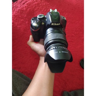 kamera Nikon D3200 bonus UV filter, lenshood dan pembersih lensa