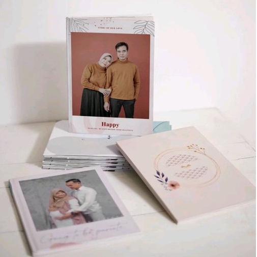 Photobook Portrait Custom 21x18 || 32 Halaman Gratis Desain Cover