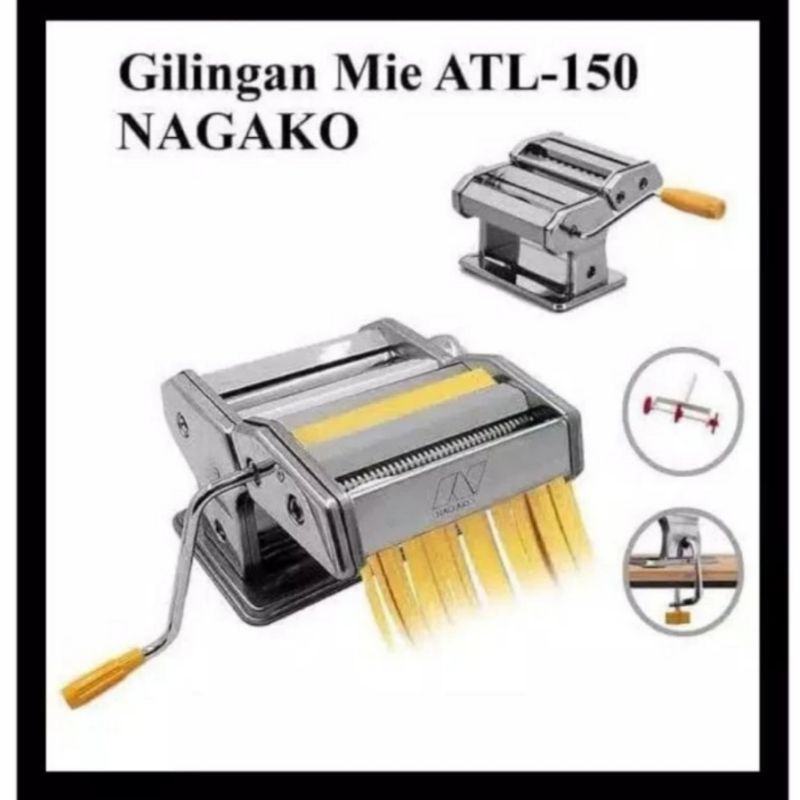 Ampia Nagako ATL 150 / Gilingan Mie Ampia Pasta