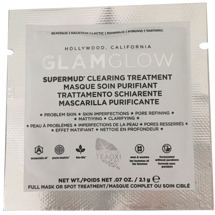 GLAMGLOW SUPERMUD Sachet Sample Travel Size BARU