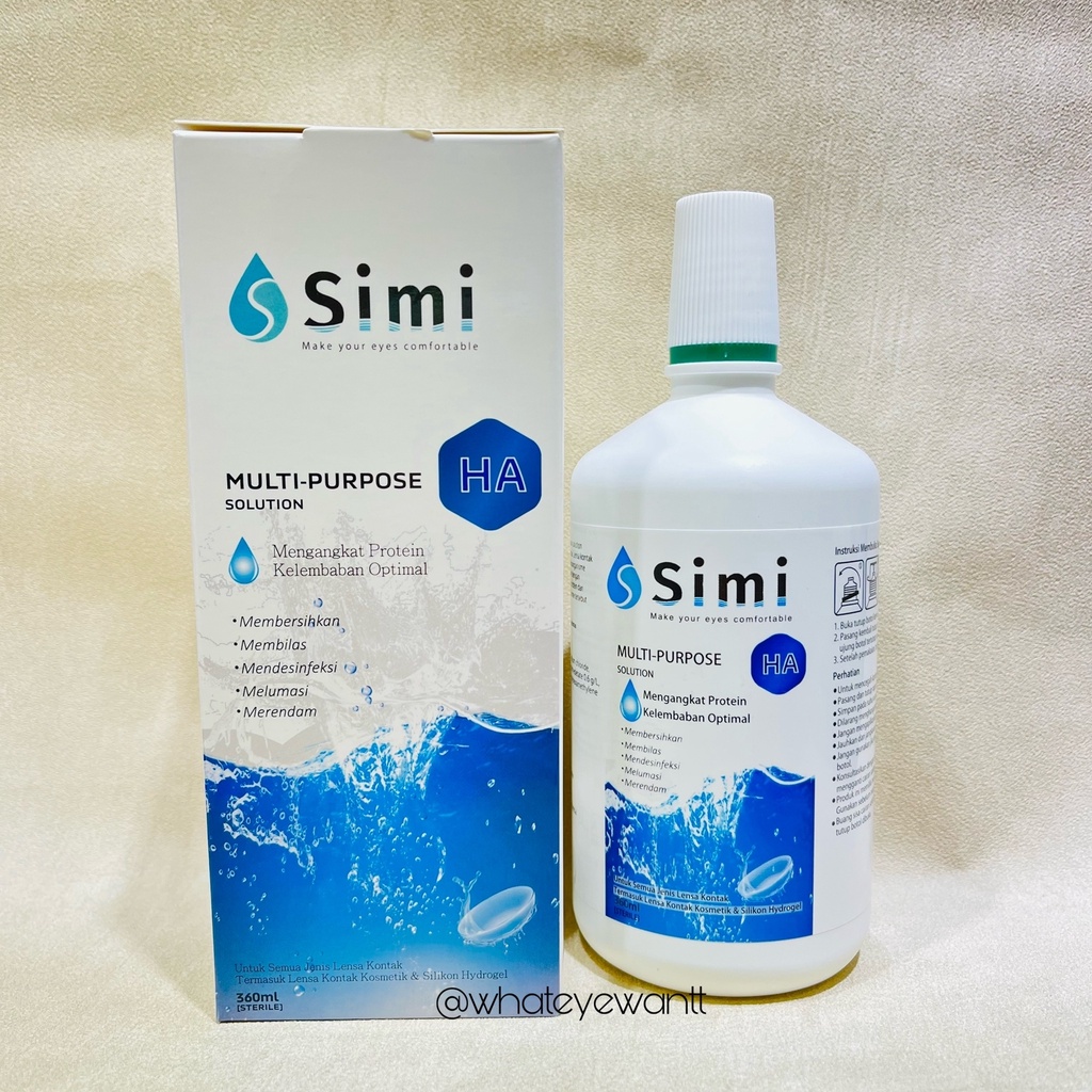 Simi 360ml Cairan Softlens Multi Purpose Solution