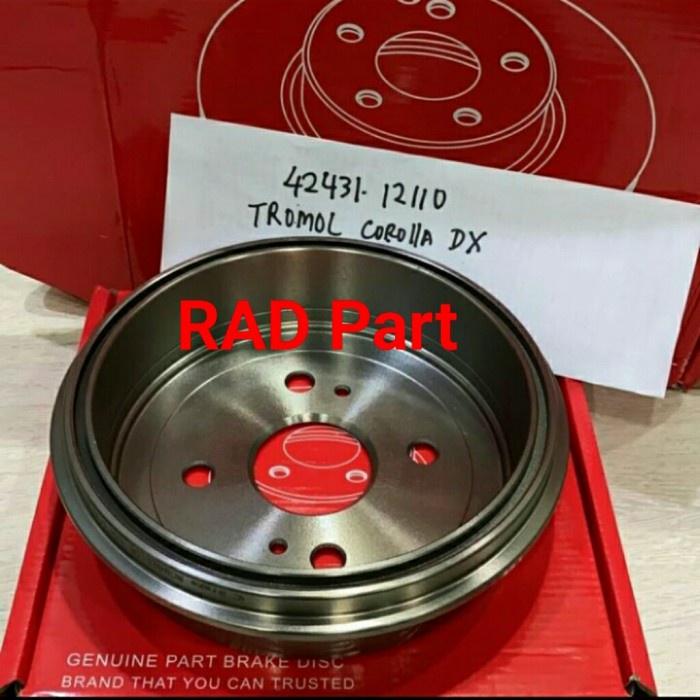 TROMOL REM BELAKANG COROLLA DX 1980-1983