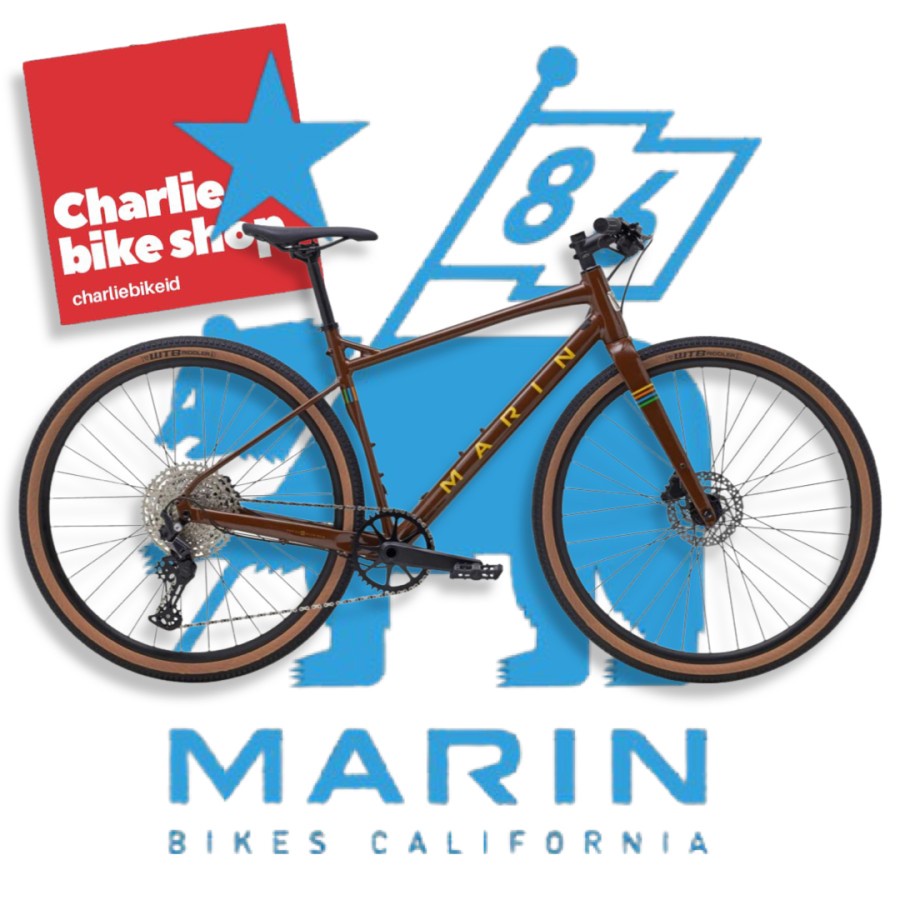 Fullbike Gravel Bike MARIN DSX 2 700c BROWN - Sepeda Gravel