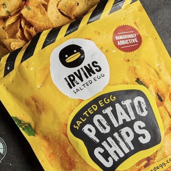 

✼ IRVINS Salted Egg Potato Chips (105 gr) ►