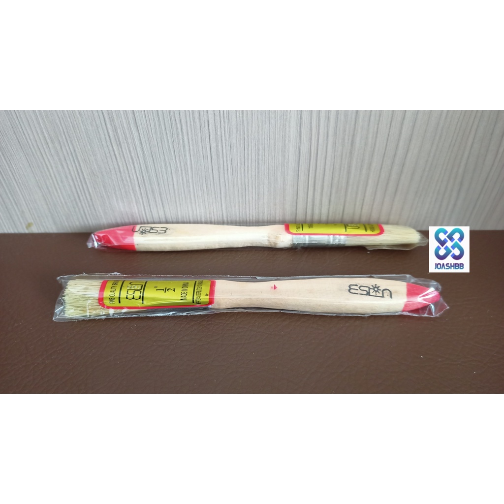 Kuas Cat Kayu 1/2&quot; inc (1,27cm) PAINT BRUSH koas