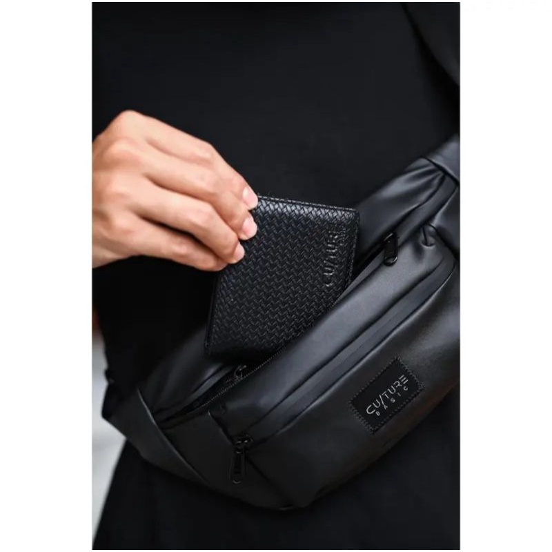 (PAKET BUNDLING) YOOTA WAISTBAG + VENOM WALLET PRIA  | CULTUREBASIC
