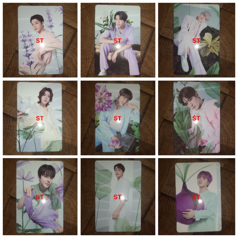 Merchandise Nature Republic x NCT 127 Herbology Photocard Taeil Johnny Taeyong Yuta Doyoung Jaehyun 