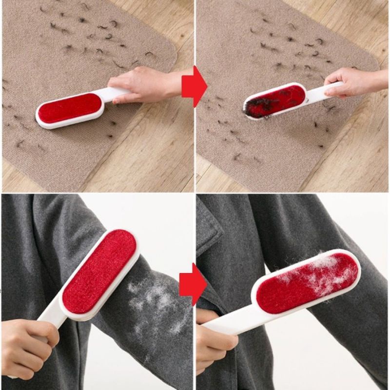 PAKAIAN / BRUSH PEMBERSIH BULU Brush pembersih debu pakaian ini bagus sekali untuk para ibu yang kesusahan membersihkan debu debu yang masih