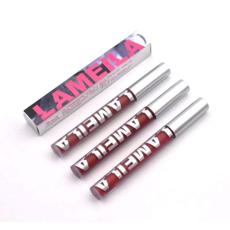LAMEILA Matte Lipstick Liquid Korean Lipstik Lip Glaze Korean Lip Cream Lip Gloss