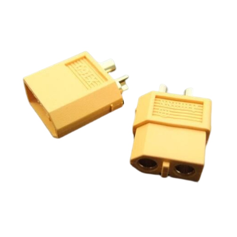 Zzz 2pcs xt60 XT-60 Male Female T-plug Konektor plug Untuk Konektor RC- Lipo xt60