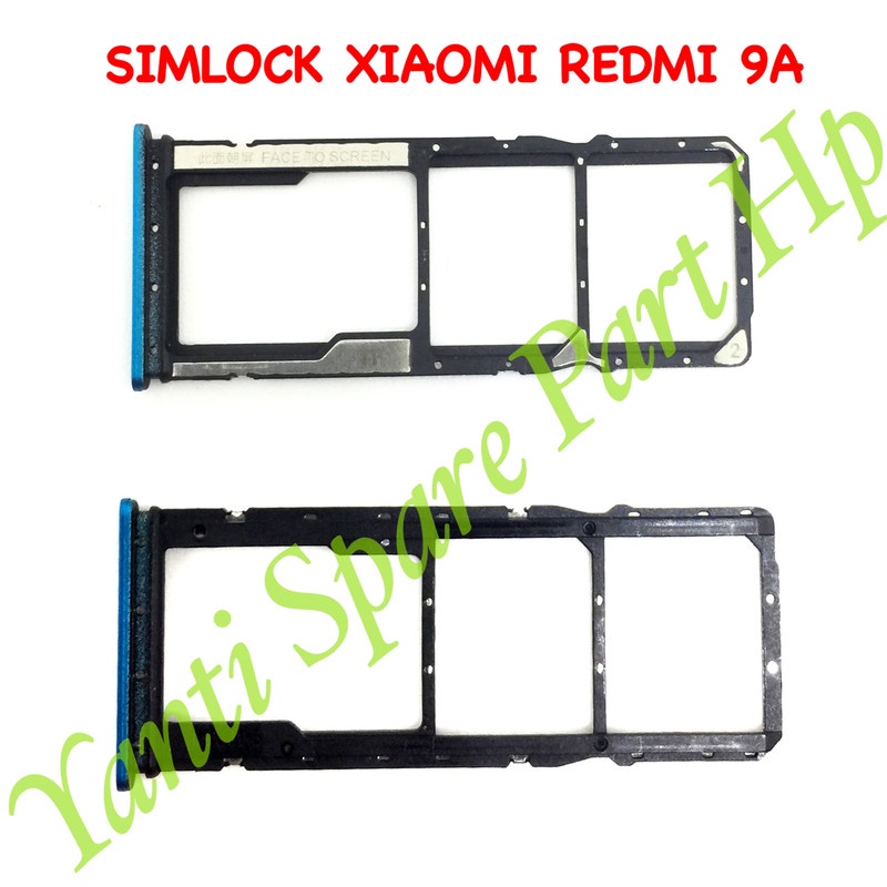 Simtray Sim Lock Xiaomi Redmi 9A Original Terlaris New