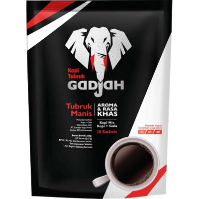 

GADJAH Kopi Tubruk Manis Instan 10 x 24 g