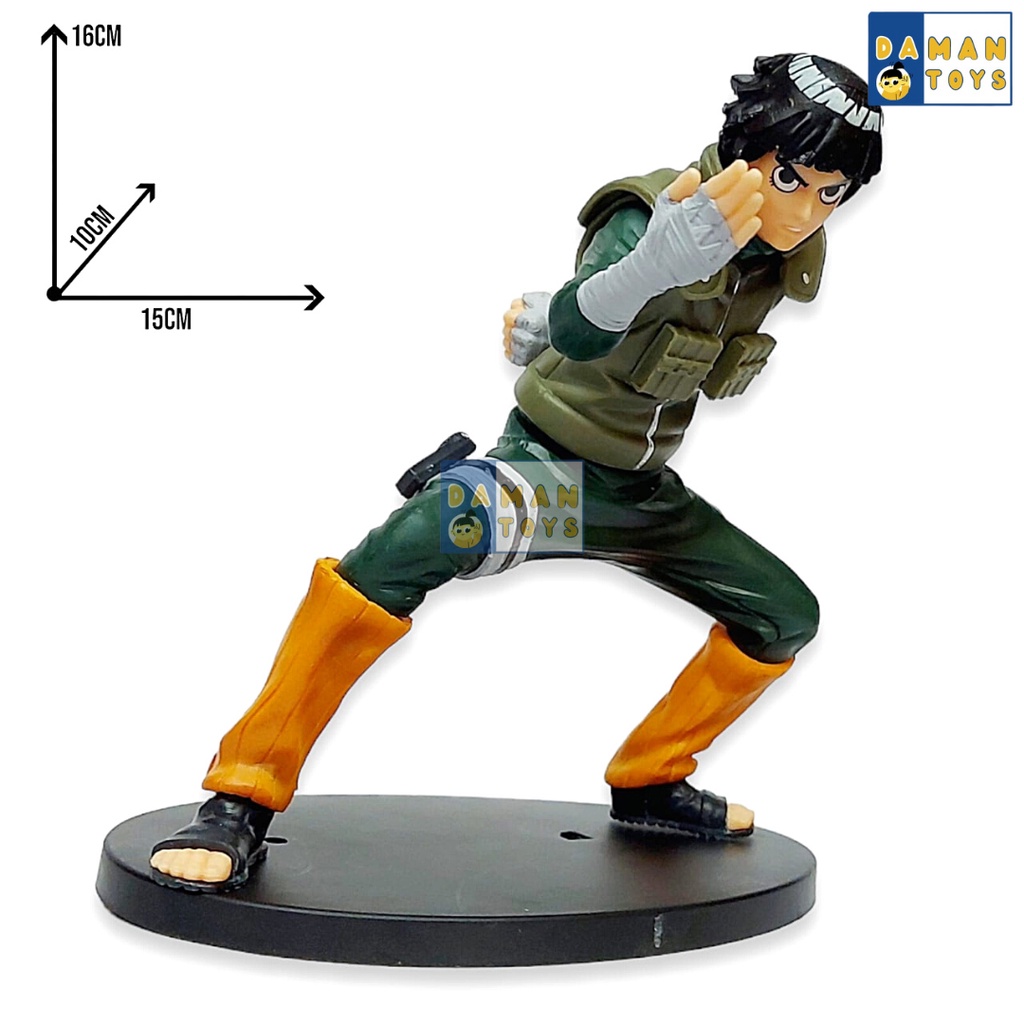 Action Figure Naruto Shippuden Vibration Hinata Hyuuga Rock Lee Anime Pajangan