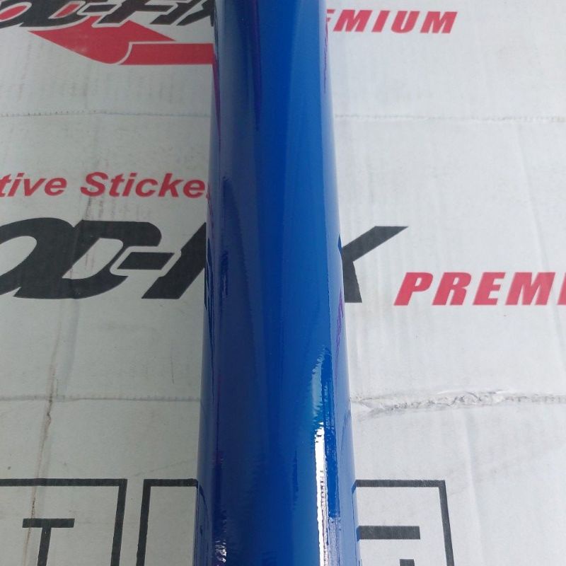 skotlet biru dongker gloss per meter