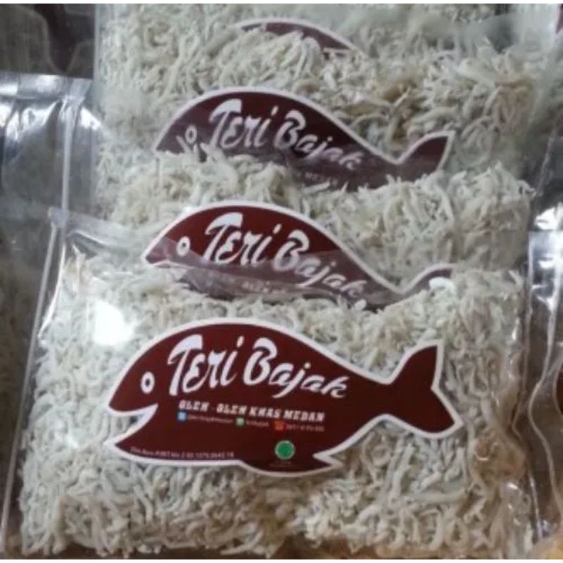 

teri mentah 500gr bajak