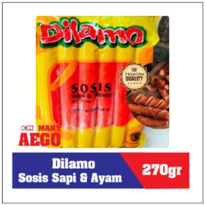 

Dilamo beef frank 270gr