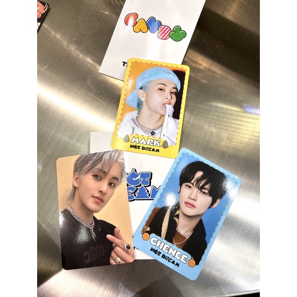 PC TRADING CARD CANDY NCT DREAM (MARK, CHENLE)