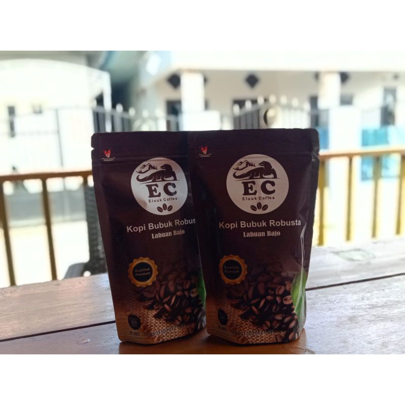 

Promo Kopi Bubuk Robusta Manggarai Flores Cap Eluuk Coffee (EC)