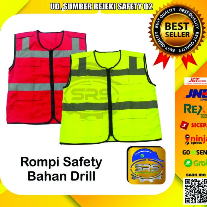Rompi Rompi Safety Bahan Drill