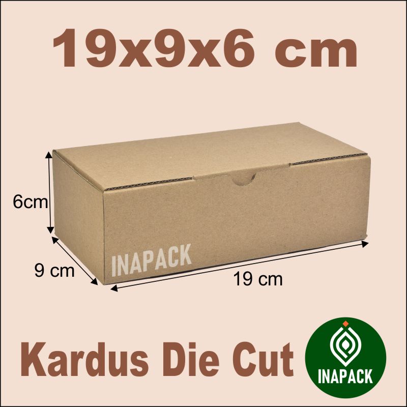 

Kardus Die Cut 19x9x6 cm. Qty 10pcs. Kardus Gift Box