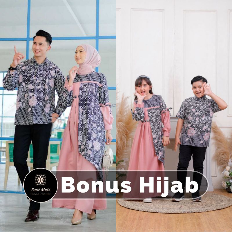 ( ADA ANAK!! )SET COUPLE GAMIS ALEEYA DRESS , BAJU GAMIS LEBARAN TERBARU 2022 , GAUN HARI RAYA BAJU COUPLE LEBARAN