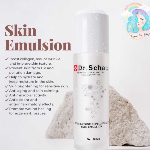 Dr. Schatz Blue Ketone Peptide Skin Emulsion