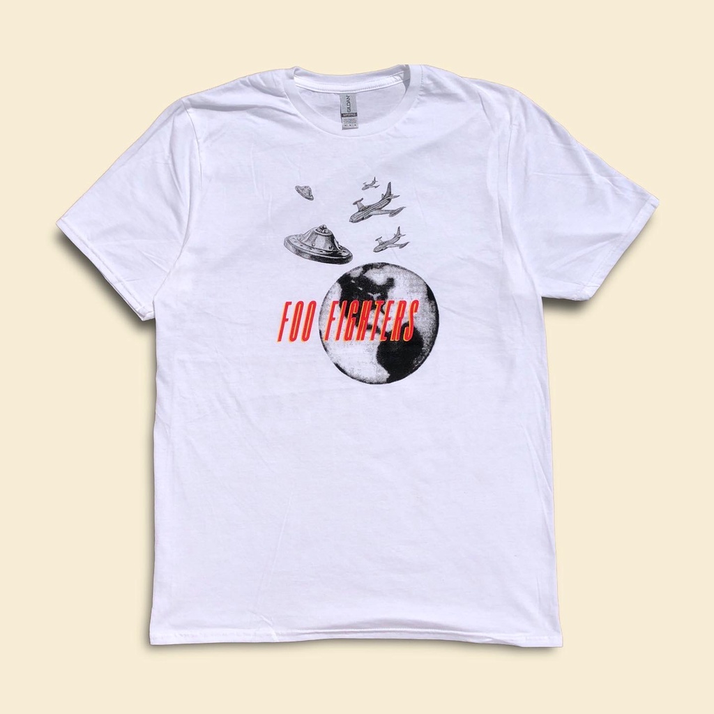 Kaos Band FOO FIGHTERS - UFO Official/Original T-Shirt