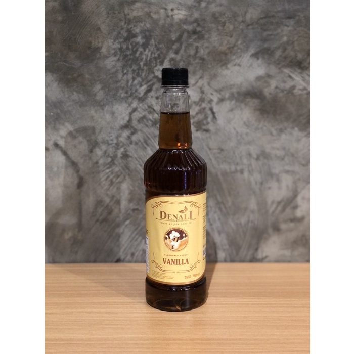 

SYRUP DENALI VANILLA SIRUP VANILA 750 ML