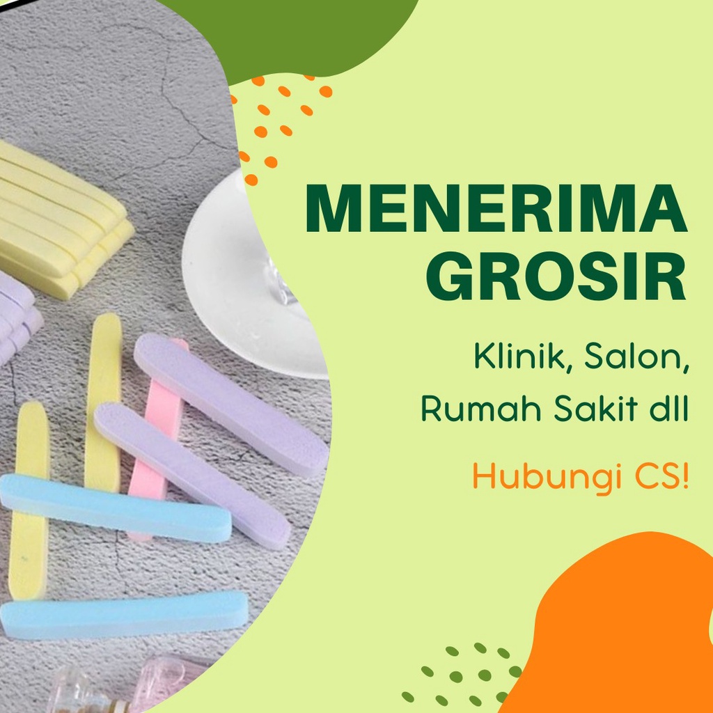 Sponge Stick| Spons Wajah | Spons Facial Green