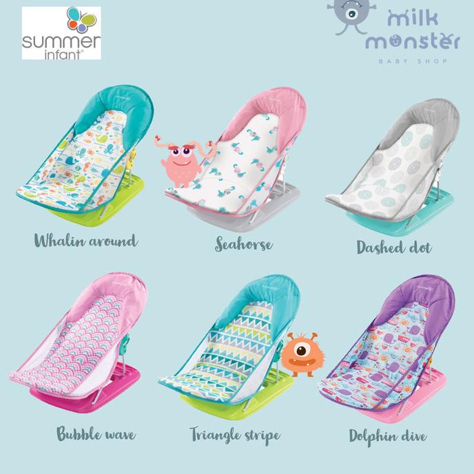 Summer Infant Deluxe Baby Bather (Whalin Around)/ tempat mandi bayi