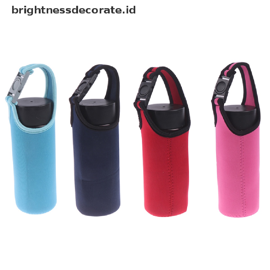 [Birth] 1pc Botol Air Minum Cover Sleeve Carrier Warm Peredam Panas Water Bottle Bags [ID]