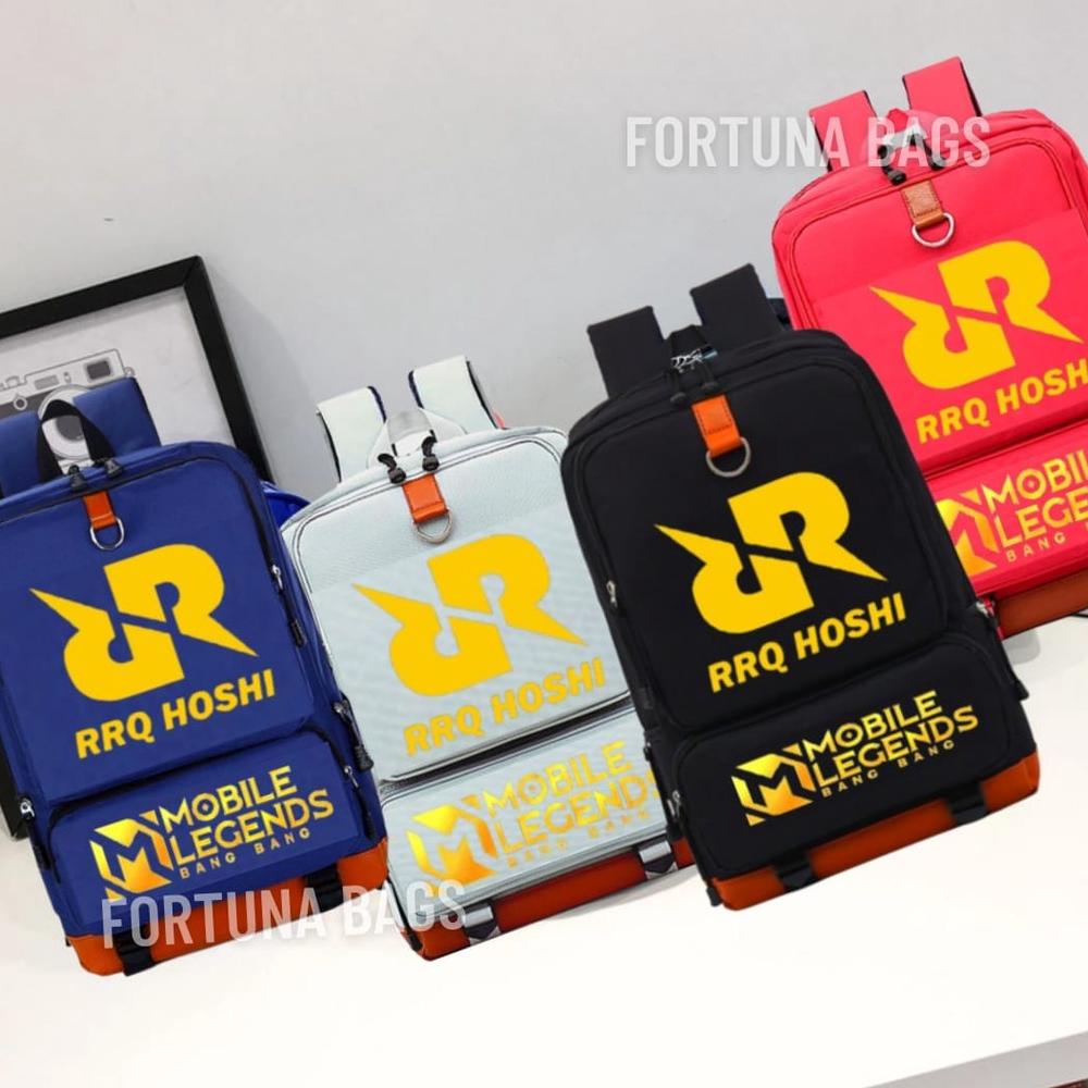 [PRODUK 7DMCQ] Tas Ransel Anak Sekolah MOBILE LEGENDS RRQ EVOS Kekinian Anak2 SD TK PAUD Laki2 GAMIN