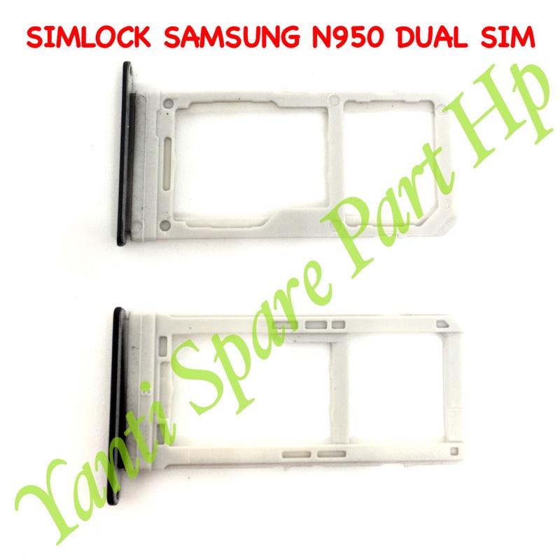 Simtray Sim Lock Samsung Note 8 N950 Dual Sim Original Terlaris New