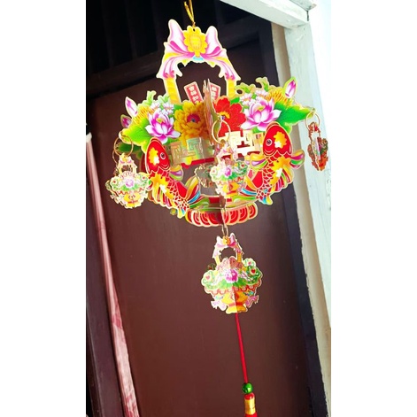 Chinese New Year Decoration Hiasan Imlek Lampion Imlek Ornamen Imlek