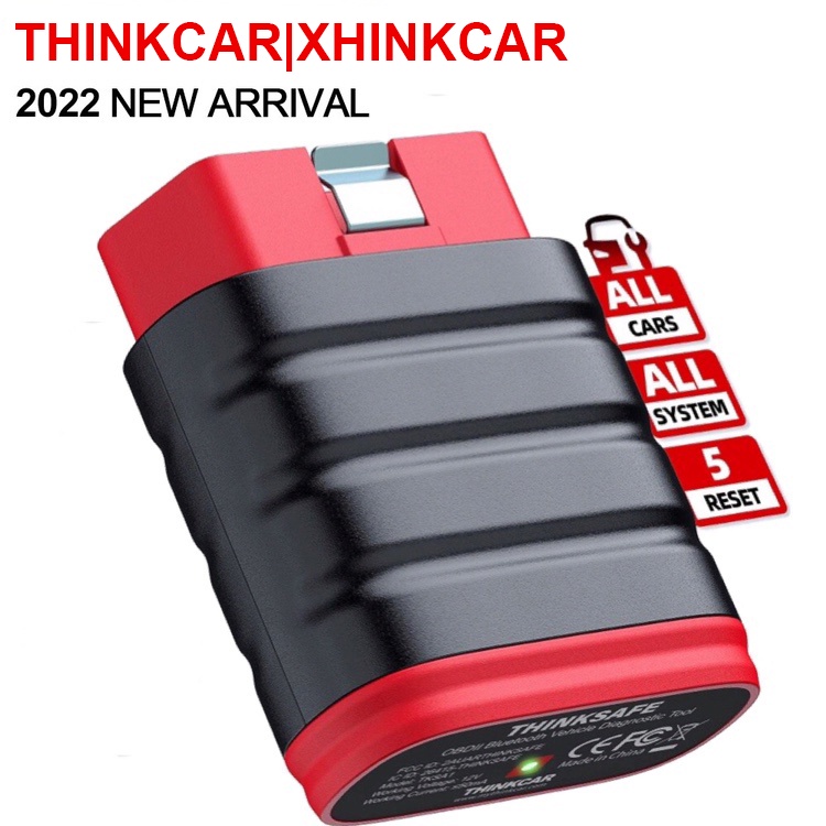 New Bahasa IndonesiaThinkcar Thinksafe Bluetooth Obd2 Scanner Mobil Scanner Obd2 Alat Scanner Mobil
