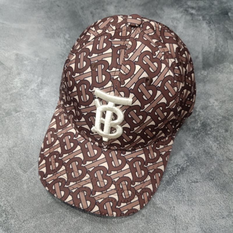 Topi Burberry TB Monogram Topi Baseball Premium Quality