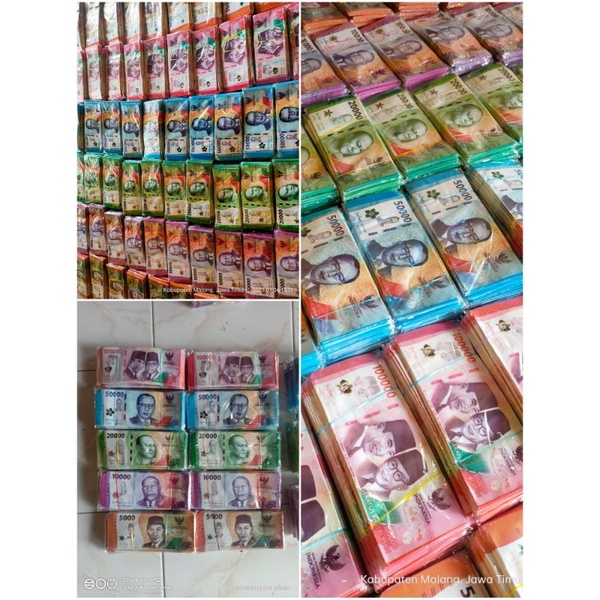 

amplop motif uang jumbo 10 pack emisi baru