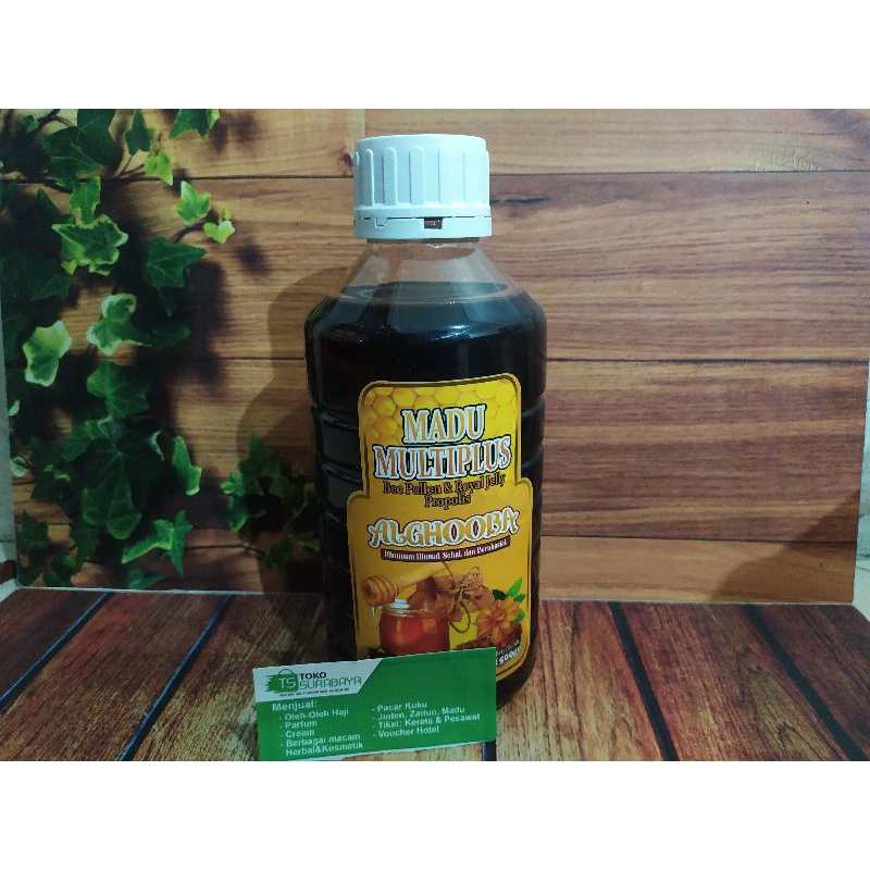 

Madu Hutan MULTIPLUS Alghooba Plus Royal Jelly Dan Propolis 1500gr