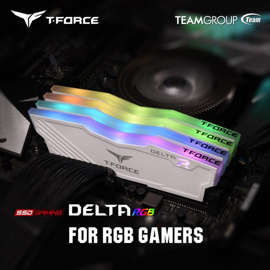 TEAM T-FORCE DELTA RGB PC28800 32GB ( 2X16GB ) TF4D432G3600HC18JDC01