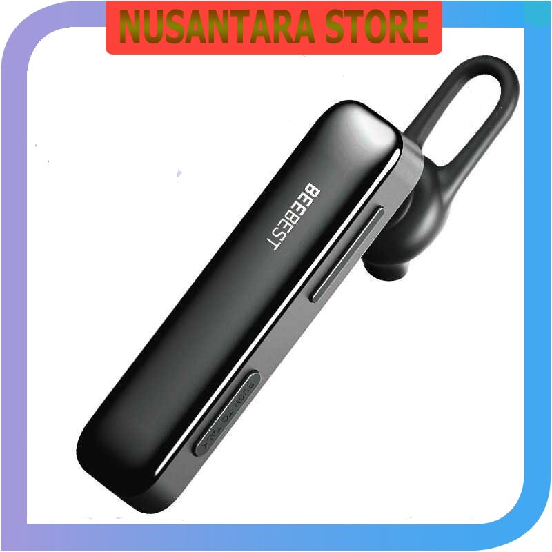 NUSANTARA - BEEBEST Bluetooth Headset Earphone Wireless Handsfree - 1S